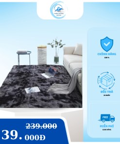 Thảm decor phòng ngủ đẹp ấm áp