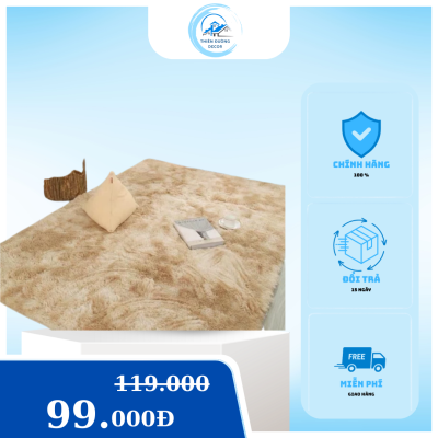 Vệ sinh thảm decor phòng ngủ đúng cách