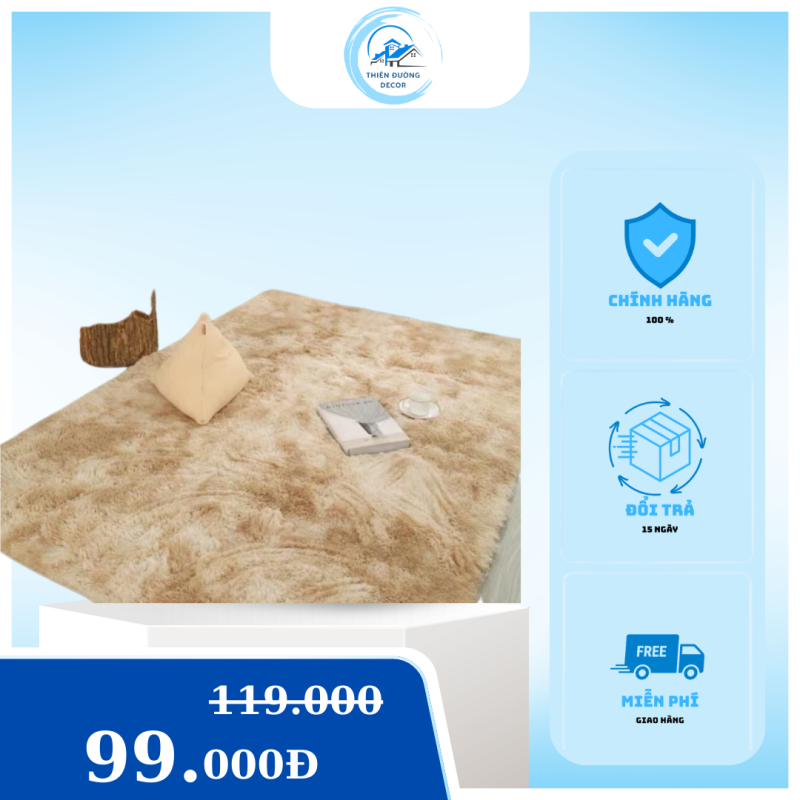 Vệ sinh thảm decor phòng ngủ đúng cách