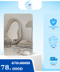 Gương nghệ thuật để bàn nhựa cao cấp