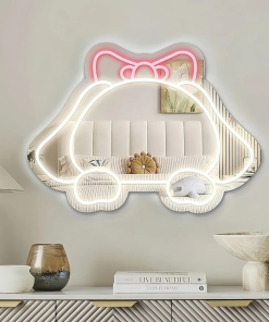 Gương Đèn LED Hello Kitty