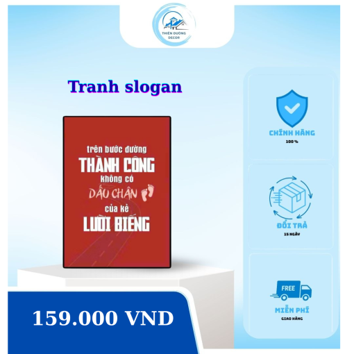 TRANH SLOGAN TẠO ĐỘNG LỰC