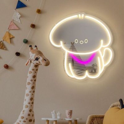Gương Đèn LED Hello Kitty