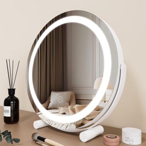 Gương Trang Điểm Đèn LED Tròn Hiện Đại