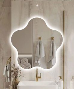 Gương Trang Trí Nghệ Thuật LED Hình Đám Mây