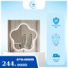 Gương Trang Trí Nghệ Thuật LED Hình Đám Mây