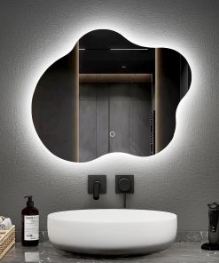 Gương Trang Trí Nghệ Thuật LED Hình Đám Mây