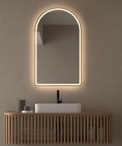 Gương Nhà Tắm Vòm Đứng 40x60cm