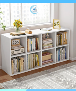 Kệ sách treo tường đẹp phong cách Bắc Âu tối giản