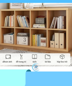 kệ sách trang trí phòng ngủ