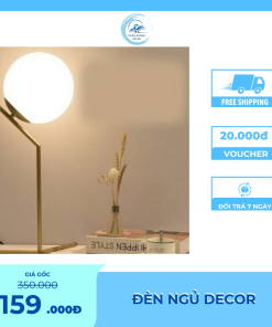 Đèn bàn Decor hình tròn - T04