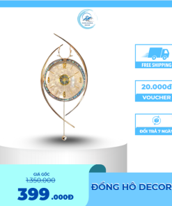Đồng hồ treo tường decor trang trí cao cấp DHA628