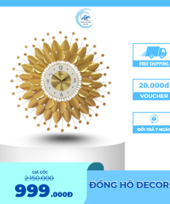 Đồng Hồ Decor DC666-PREMIUM