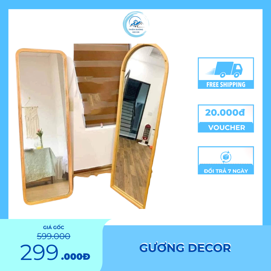 gương decor