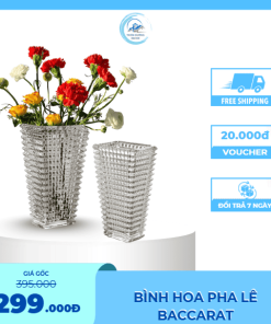 Bình hoa pha lê baccarat