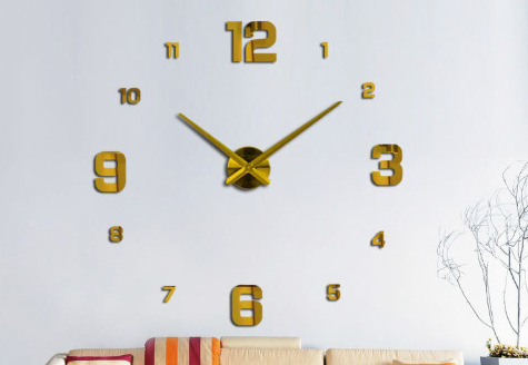 đồng hồ treo tường số rời