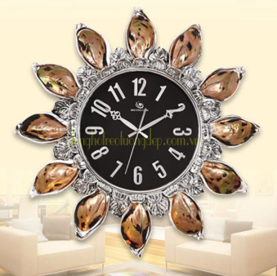 đồng hồ decor để bàn