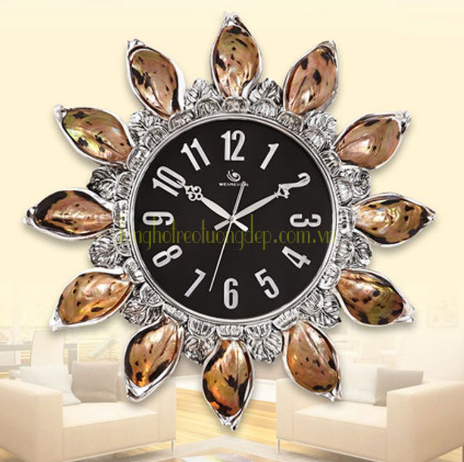 đồng hồ decor để bàn